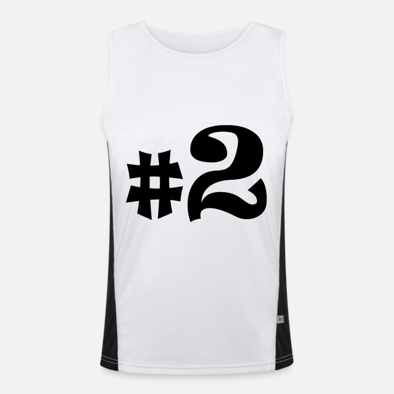 #2 Men's Functional Contrast Tank Top 