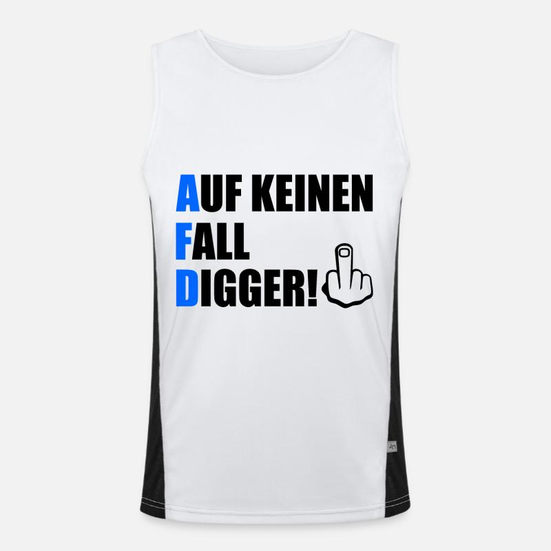 Certainement pas digga Débardeur respirant contrasté Homme 