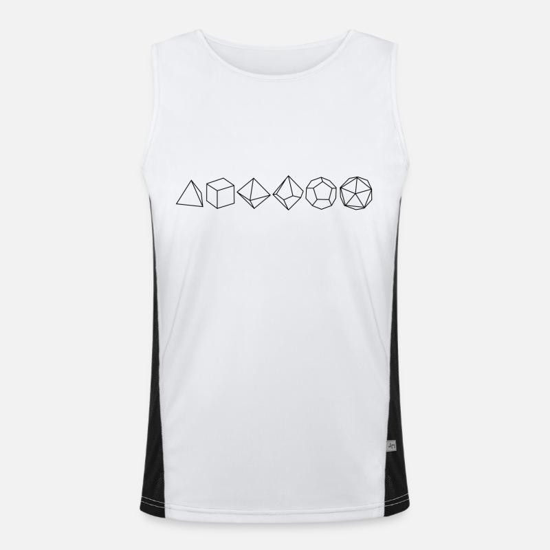 Charisma Funktionelles Kontrast-Tank Top für Männer 
