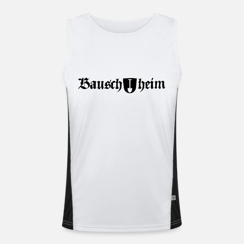 Bauschheim Funktionelles Kontrast-Tank Top für Männer 