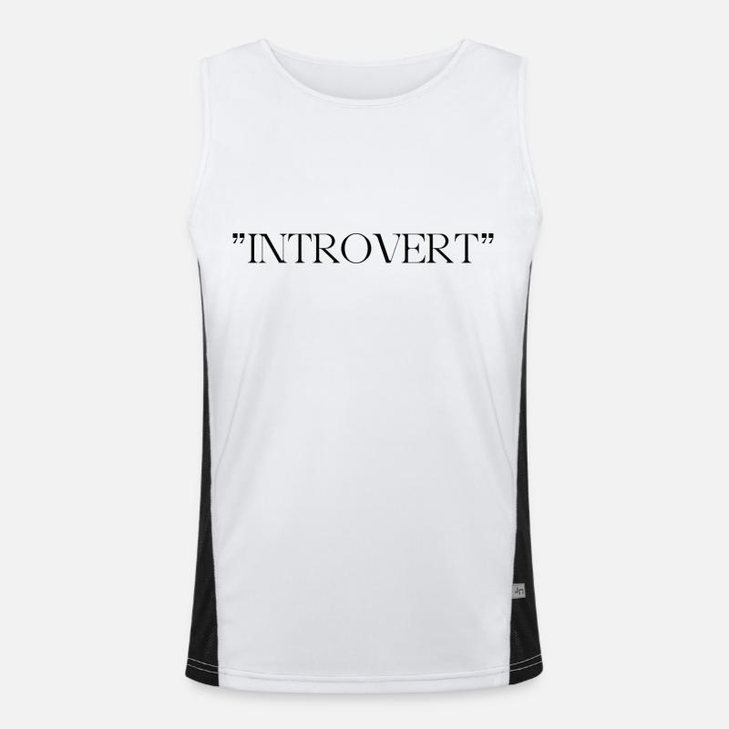 INTROVERT Funktionelles Kontrast-Tank Top für Männer 