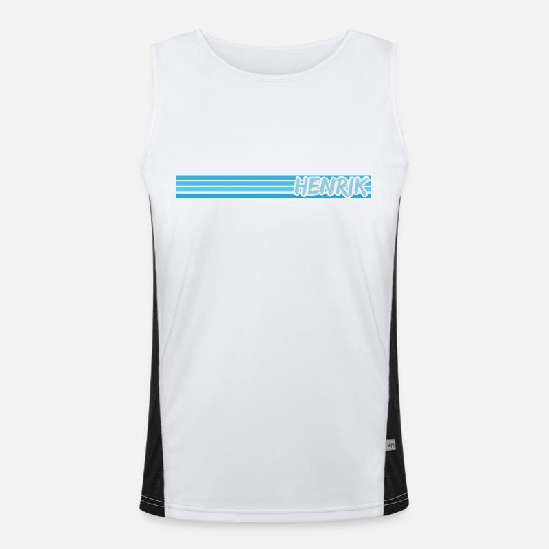 Henrik Funktionelles Kontrast-Tank Top für Männer 