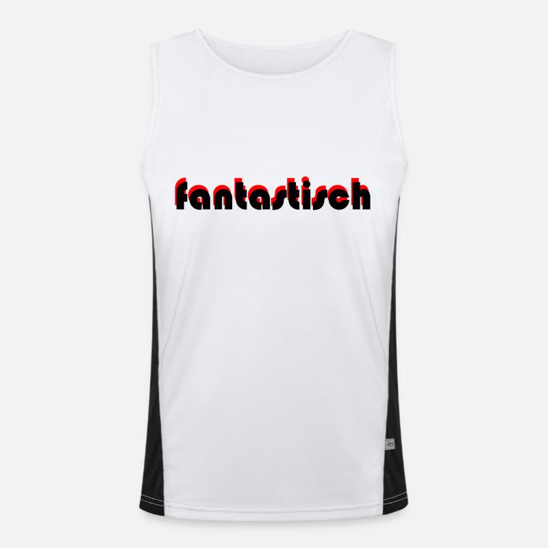 fantastic Men's Functional Contrast Tank Top 