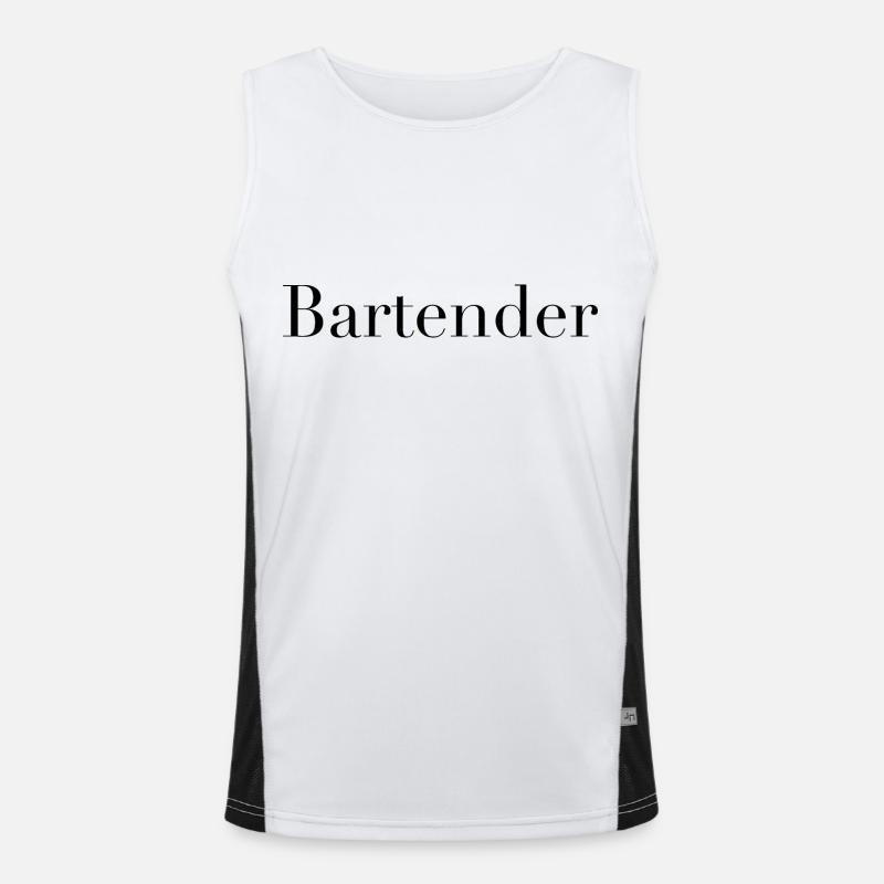 Bartender Men's Functional Contrast Tank Top 