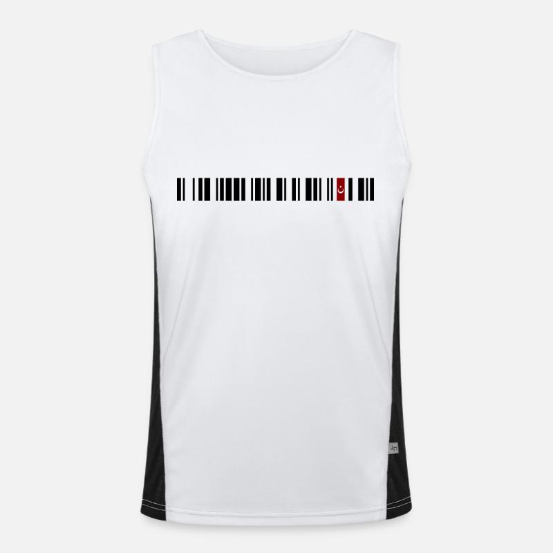 Turkey Men's Functional Contrast Tank Top 