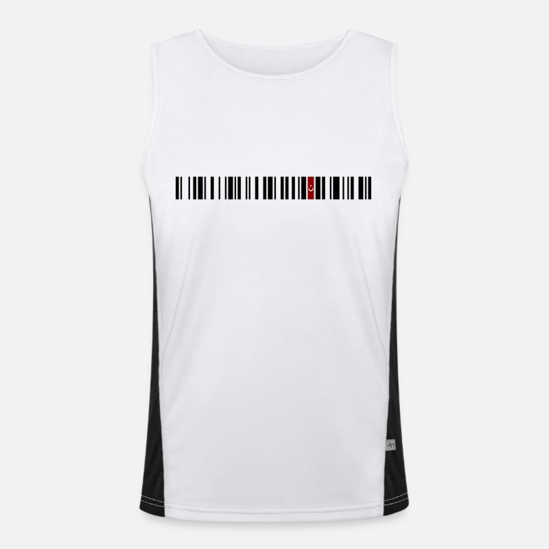 Sivas 58 Funktionelles Kontrast-Tank Top für Männer 