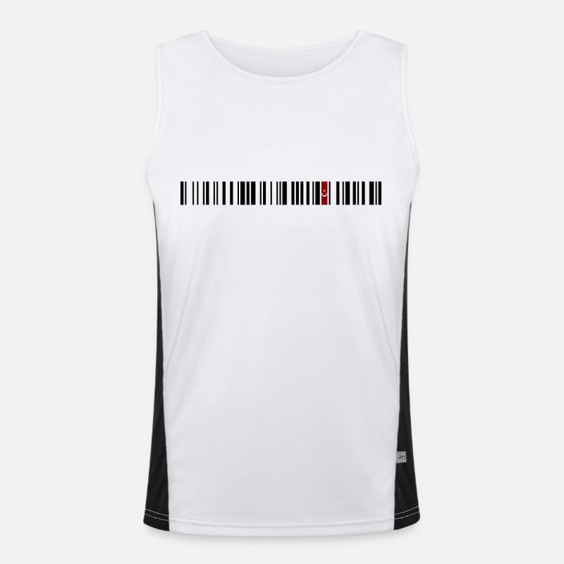 Bartın Funktionelles Kontrast-Tank Top für Männer 