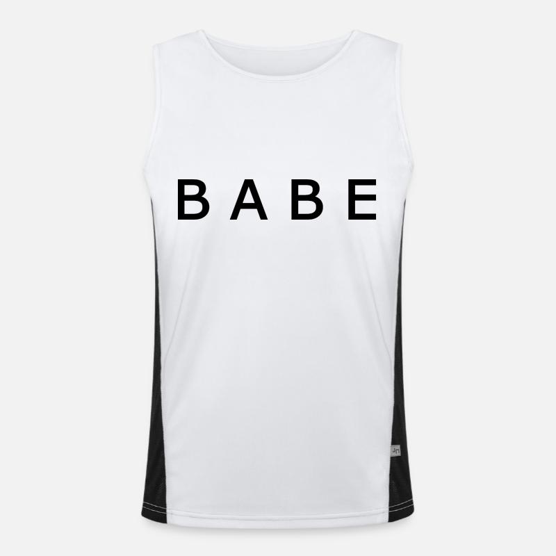 Babe Men's Functional Contrast Tank Top 