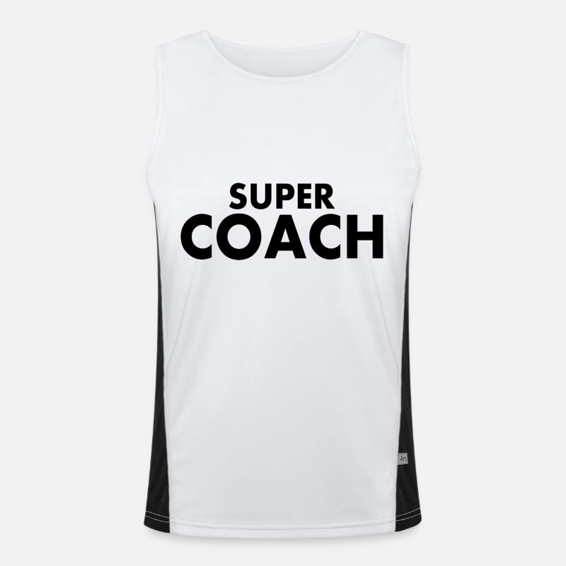 coach Débardeur respirant contrasté Homme 