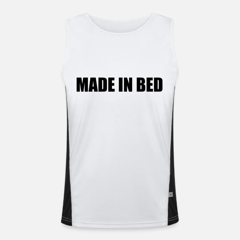 MADE IN BED Men's Functional Contrast Tank Top 