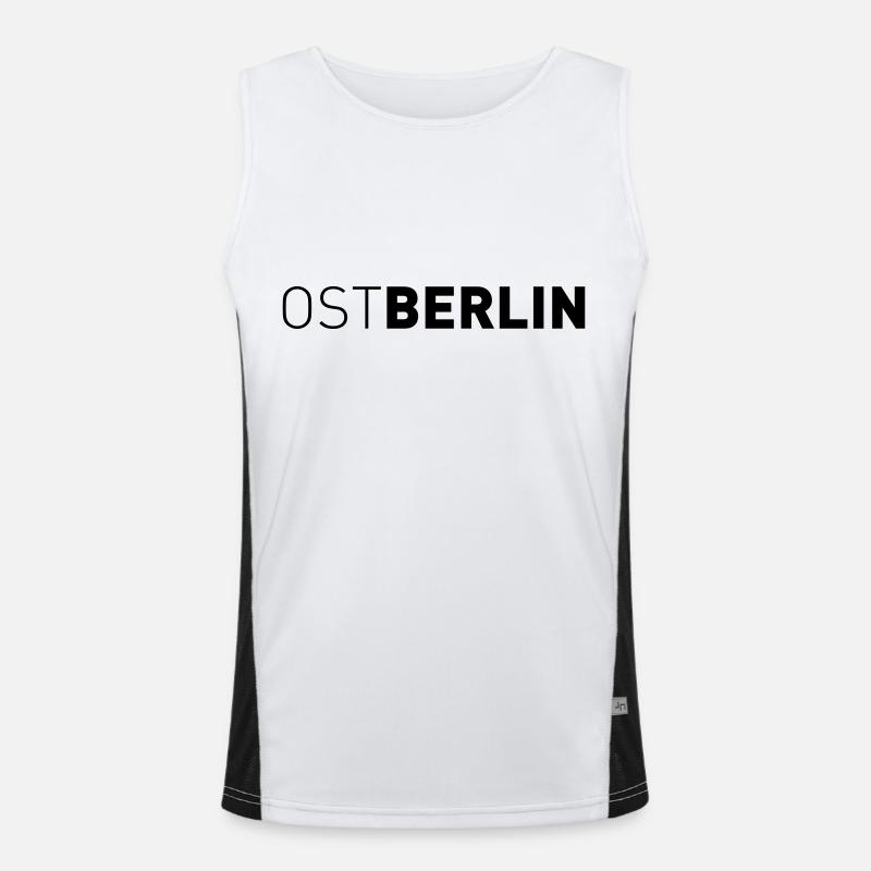 berlin Men's Functional Contrast Tank Top 