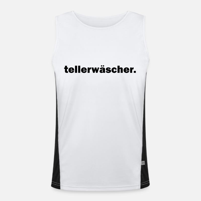 rags Men's Functional Contrast Tank Top 
