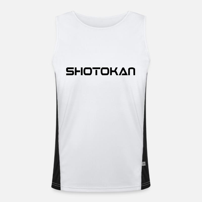 shotokantext vektor Funktionelles Kontrast-Tank Top für Männer 