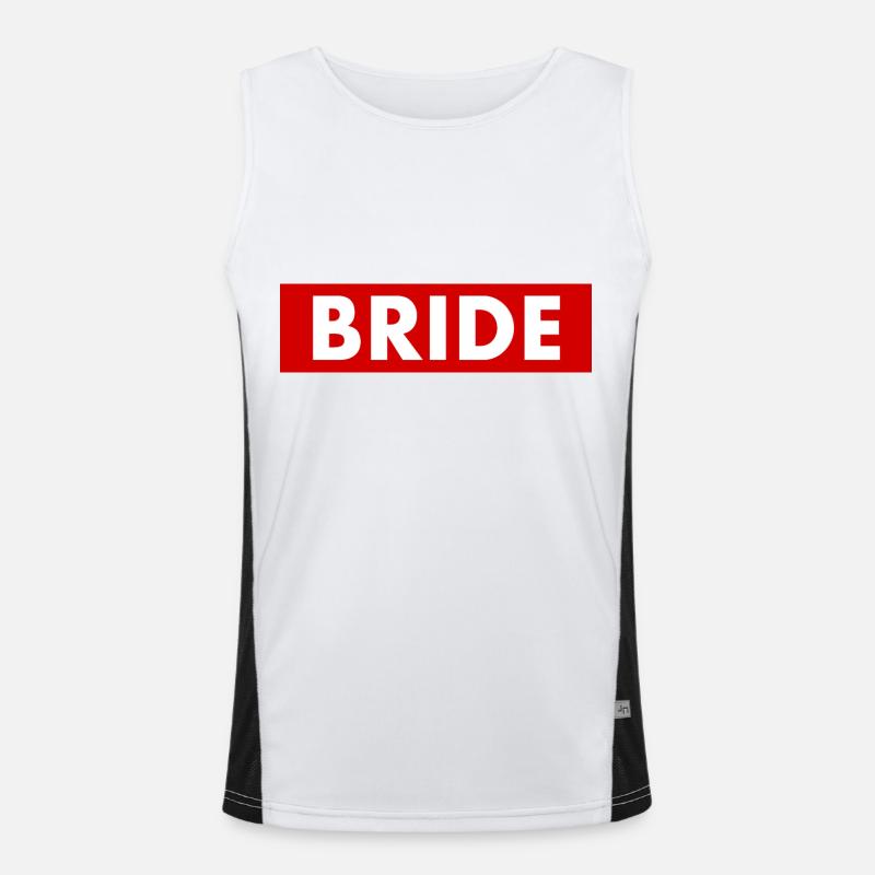 Bride Men's Functional Contrast Tank Top 