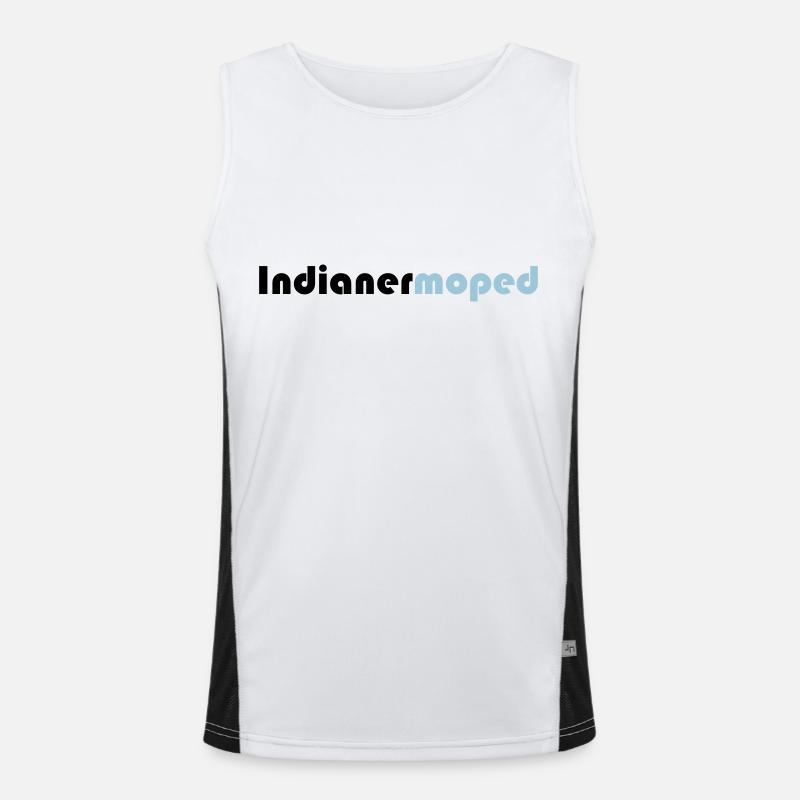 indianermoped Funktionelles Kontrast-Tank Top für Männer 