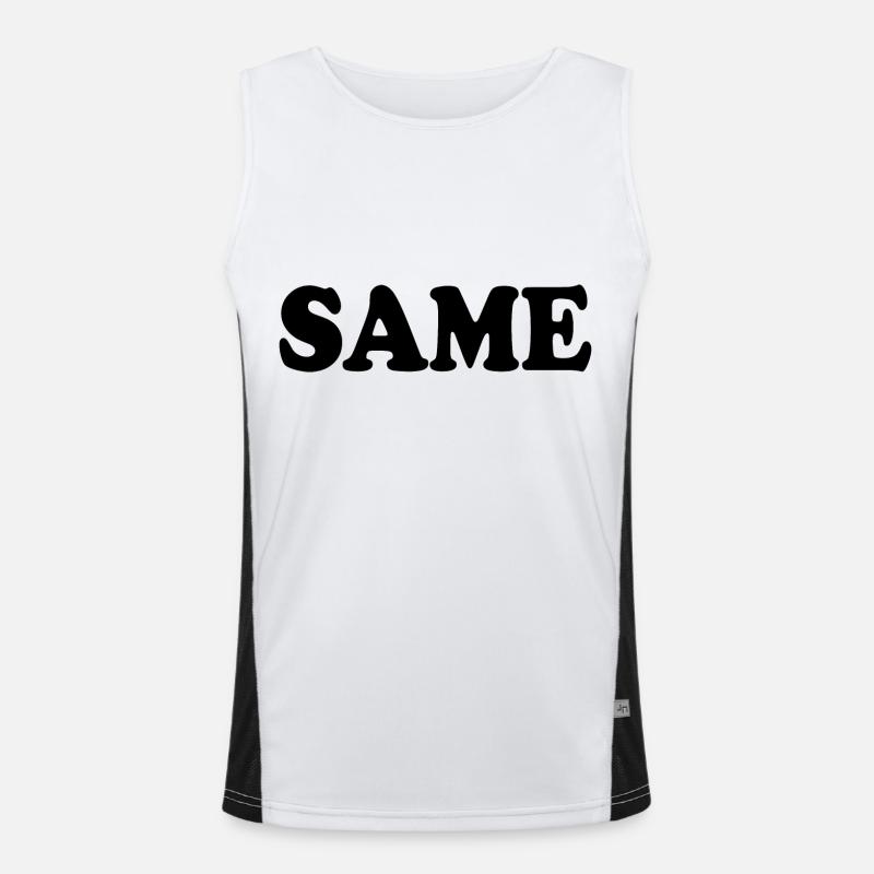 Same Funktionelles Kontrast-Tank Top für Männer 