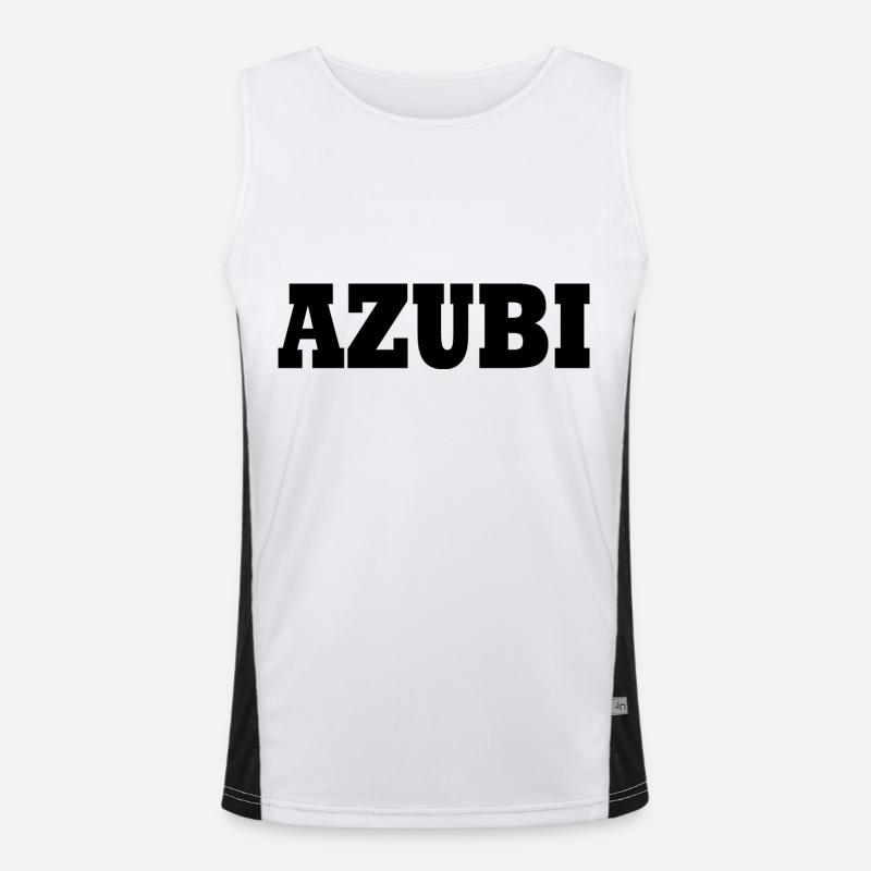 Azubi Funktionelles Kontrast-Tank Top für Männer 