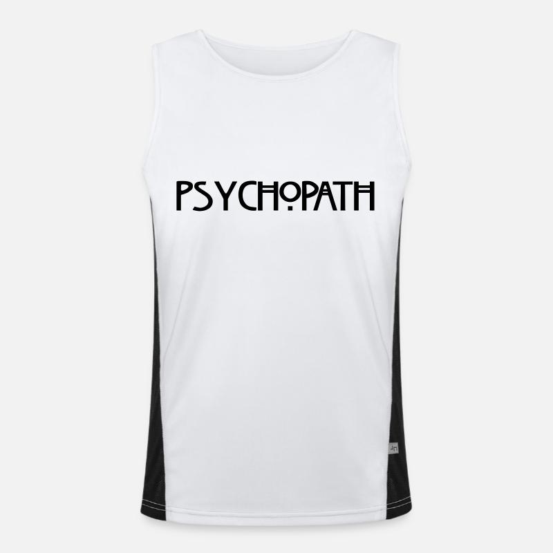 Psychopath Men's Functional Contrast Tank Top 