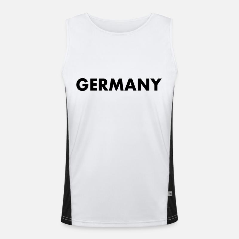 Germany Men's Functional Contrast Tank Top 