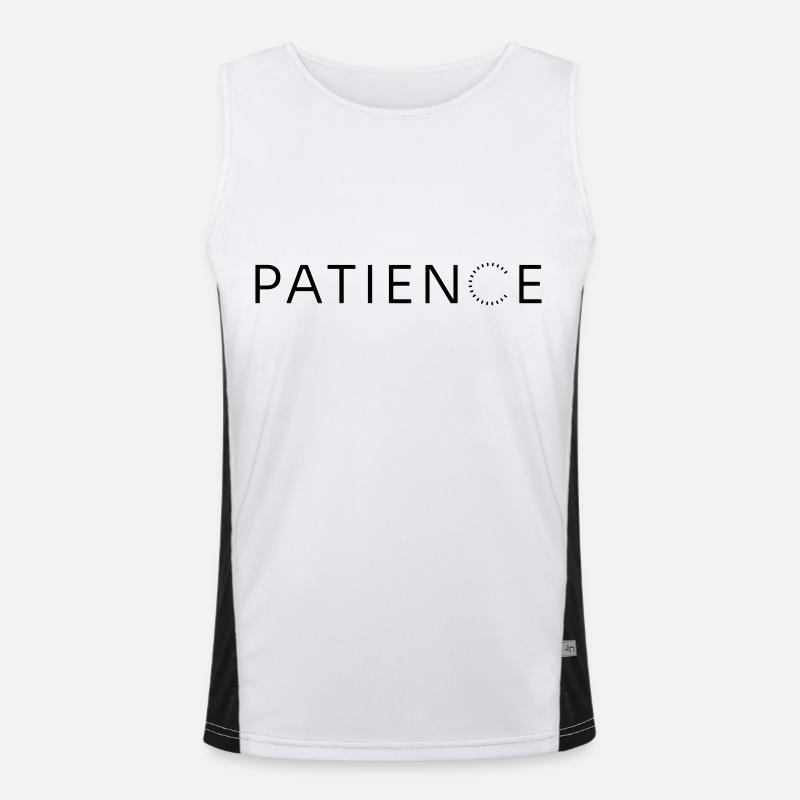 PATIENCE Men's Functional Contrast Tank Top 