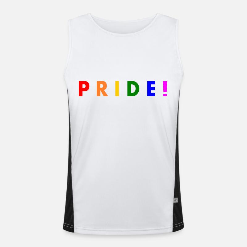 Pride Men's Functional Contrast Tank Top 