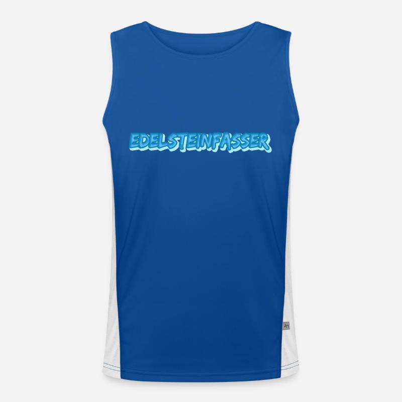 Gem-setters Men's Functional Contrast Tank Top 