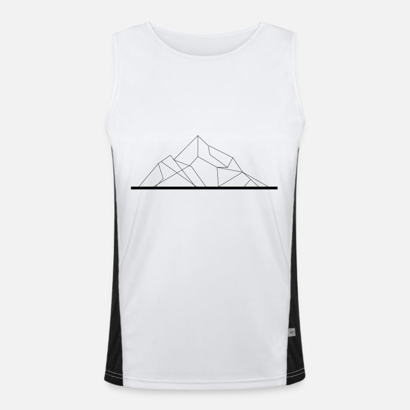 Berg - (31) Funktionelles Kontrast-Tank Top für Männer 