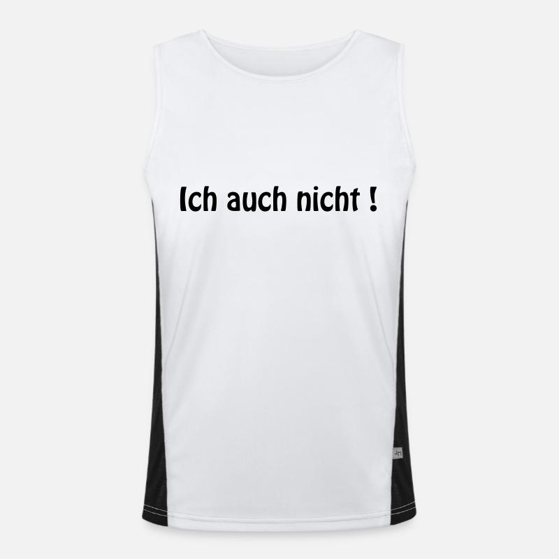 schizo2 Funktionelles Kontrast-Tank Top für Männer 