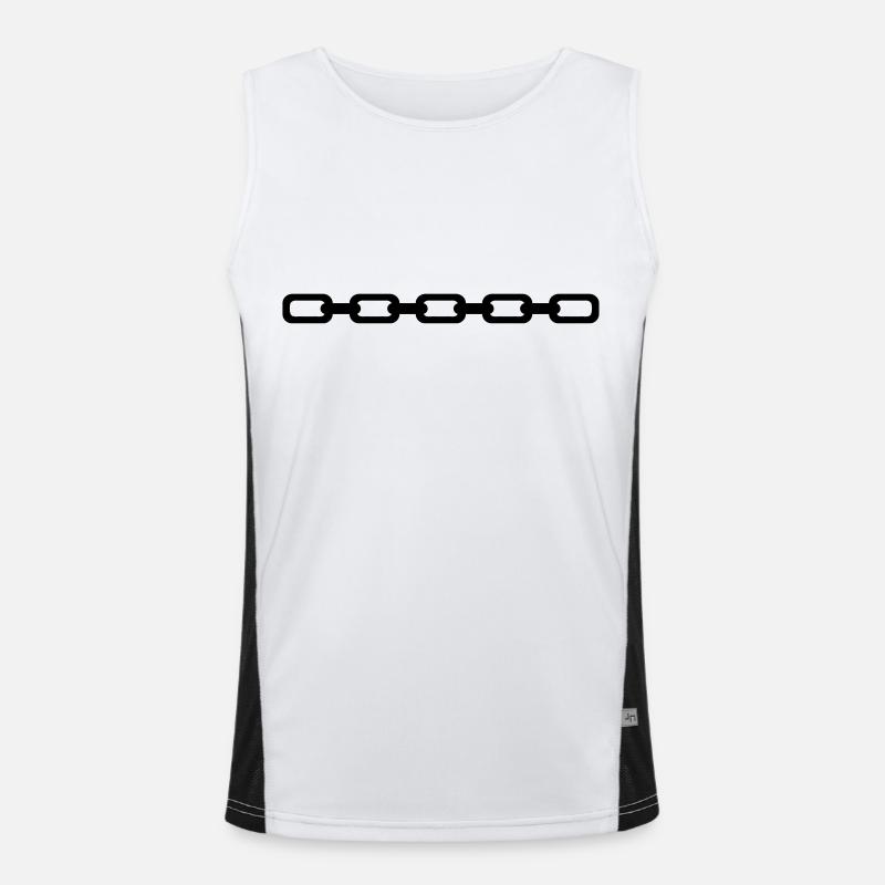 Chain Men's Functional Contrast Tank Top 