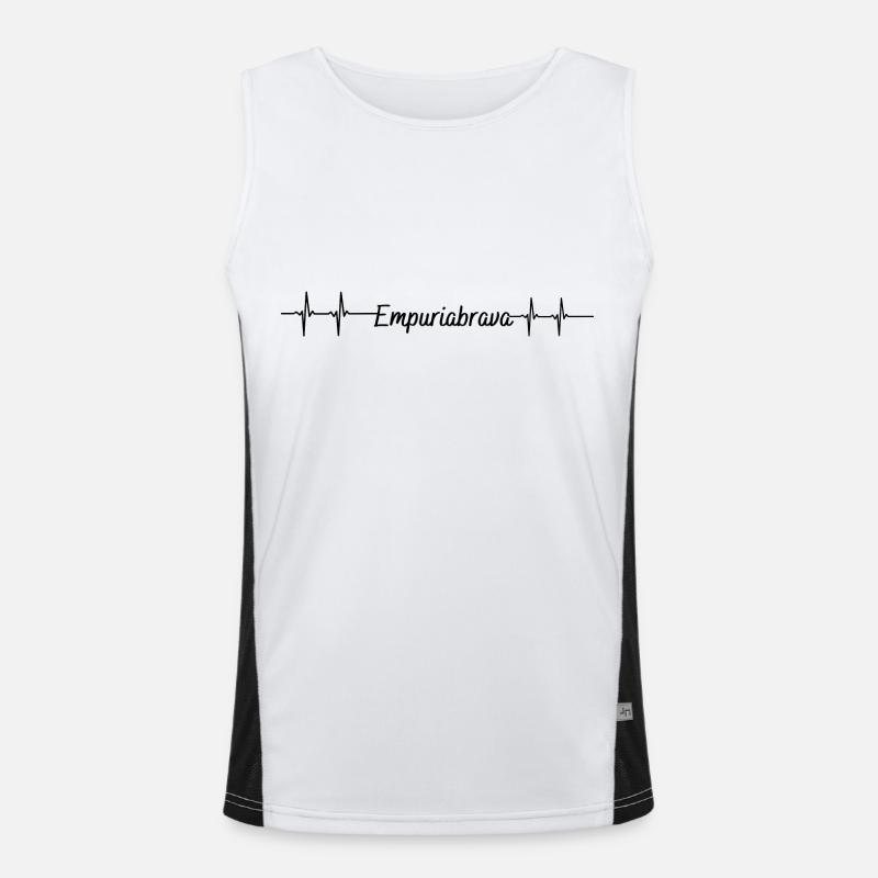 Pulse Empuriabrava Men's Functional Contrast Tank Top
