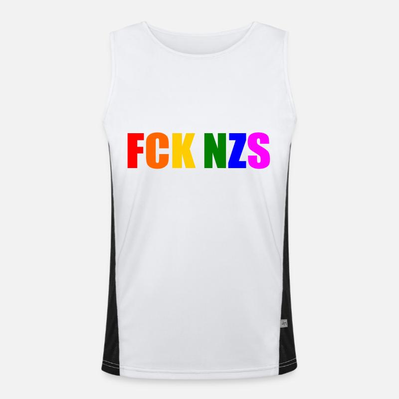 Fck nzs Funktionelles Kontrast-Tank Top für Männer 