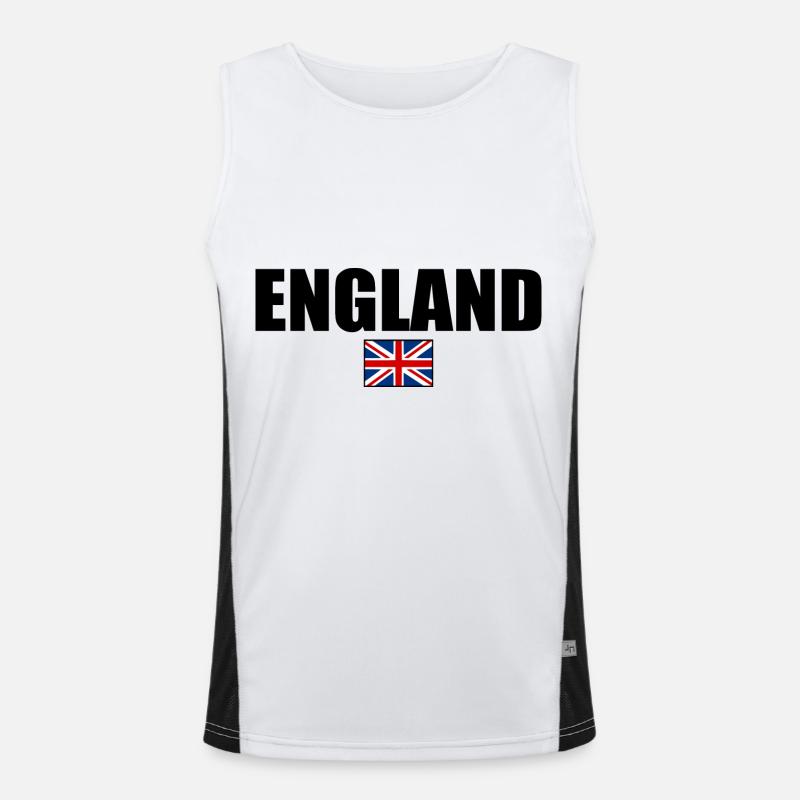 angleterre Débardeur respirant contrasté Homme 