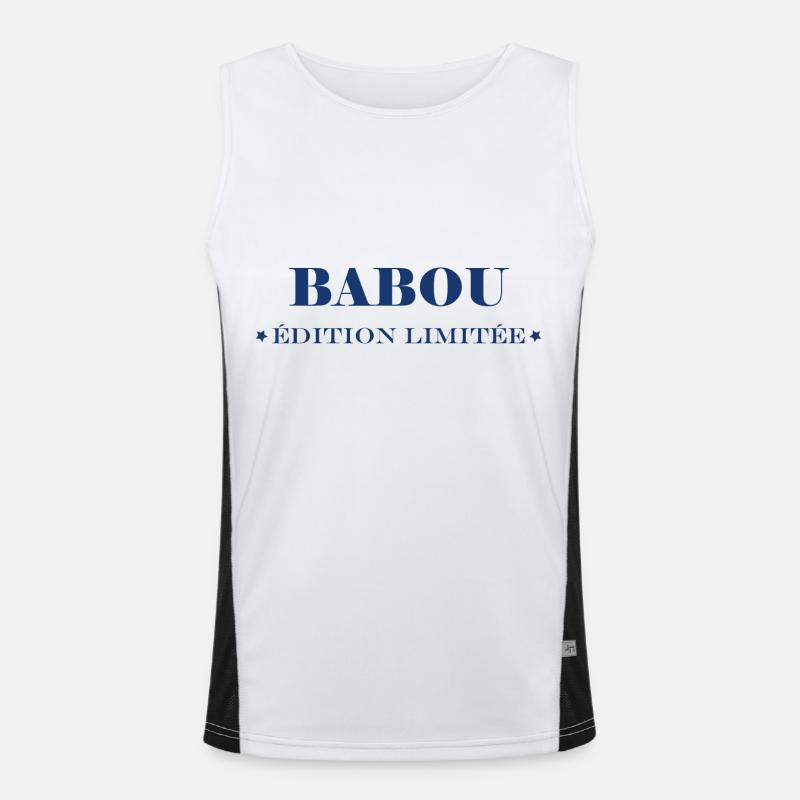Edition limitée babou Débardeur respirant contrasté Homme 