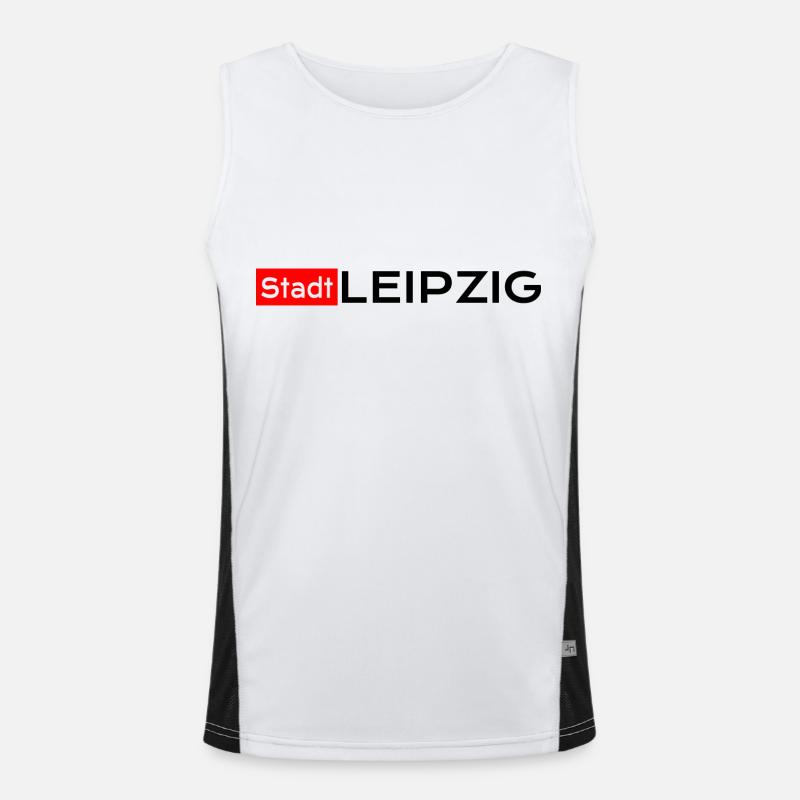 Leipzig Men's Functional Contrast Tank Top 