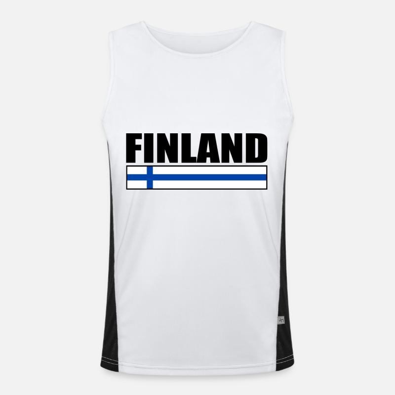Finland Men's Functional Contrast Tank Top 