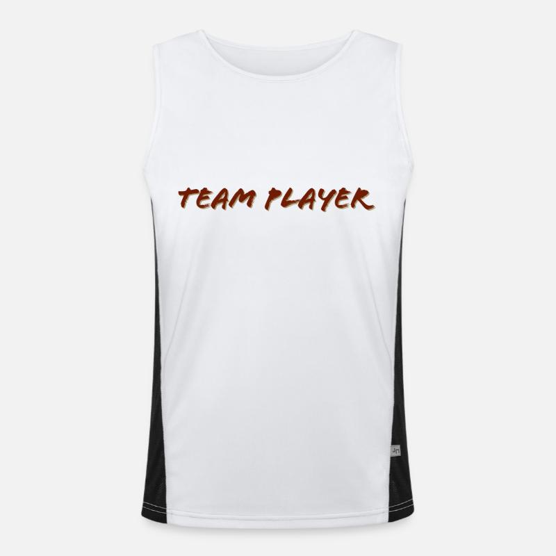 d’équipe Débardeur respirant contrasté Homme 