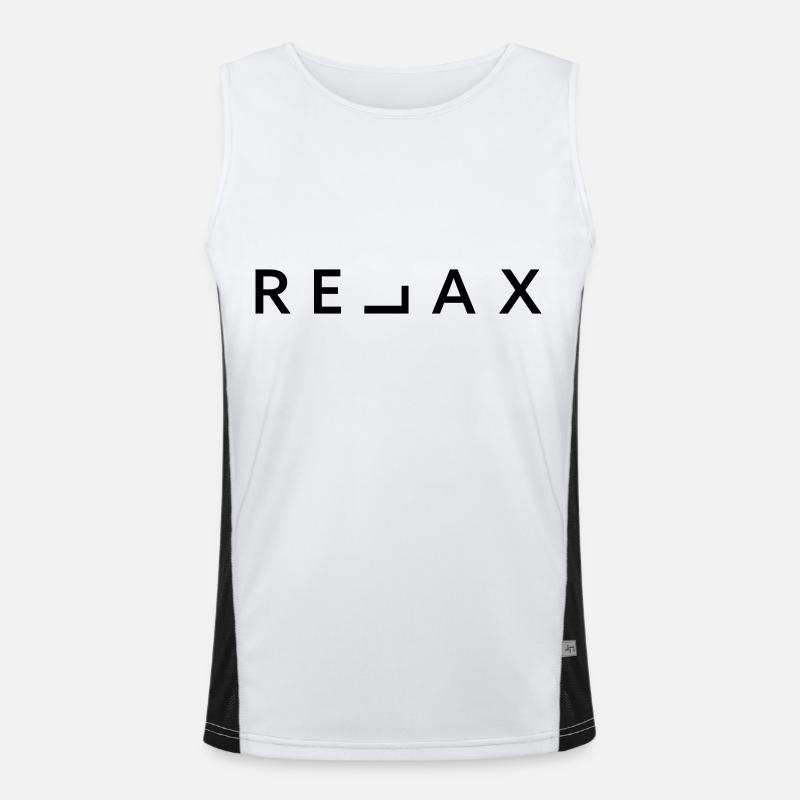 Relax Men's Functional Contrast Tank Top 