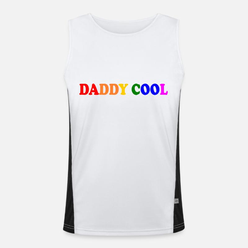 Daddy cool Débardeur respirant contrasté Homme 