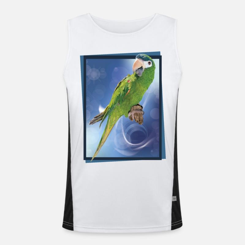 The Noble Macaw Men's Functional Contrast Tank Top 