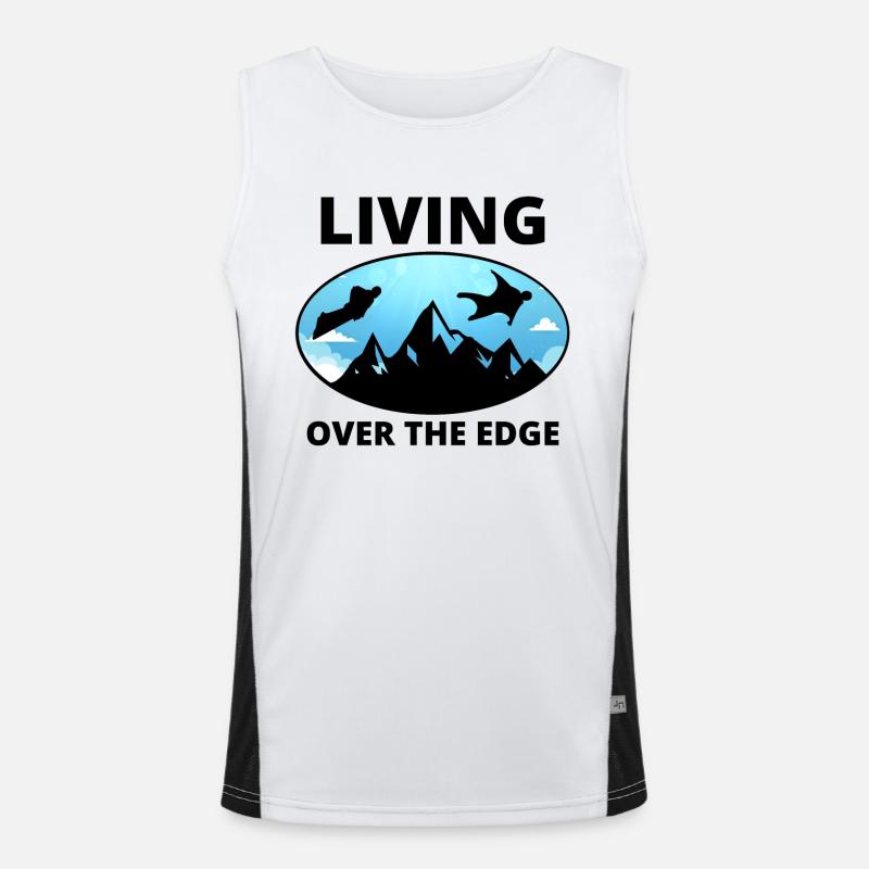 Wingsuit volant Base Jumping Parachutisme Wingsuit Débardeur respirant contrasté Homme 