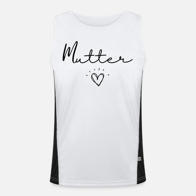 mutter Men's Functional Contrast Tank Top 