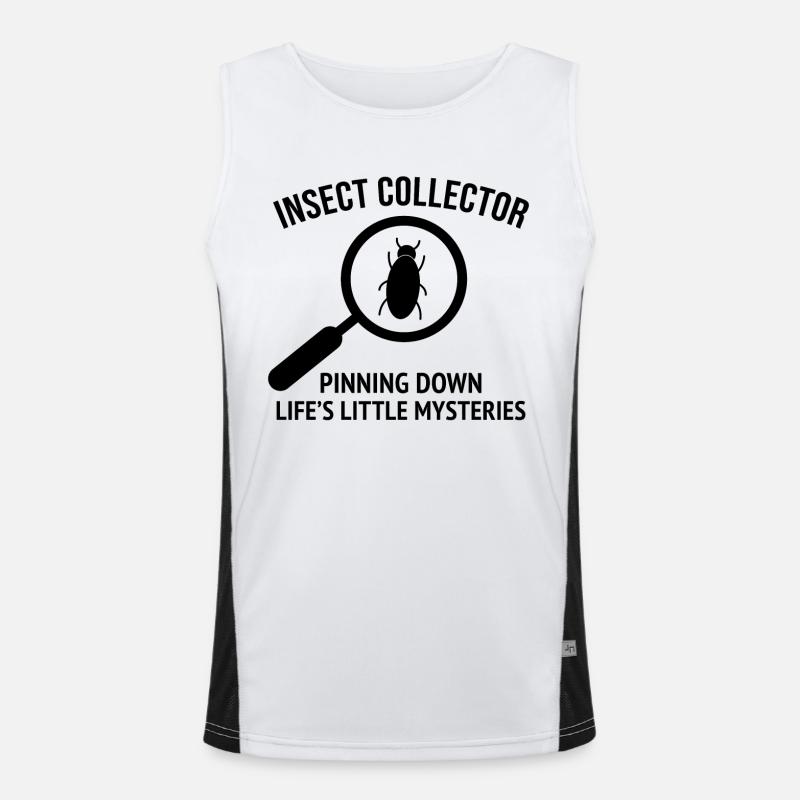 Insect Collector Entomology Entomologist Bug Lover Men's Functional Contrast Tank Top 