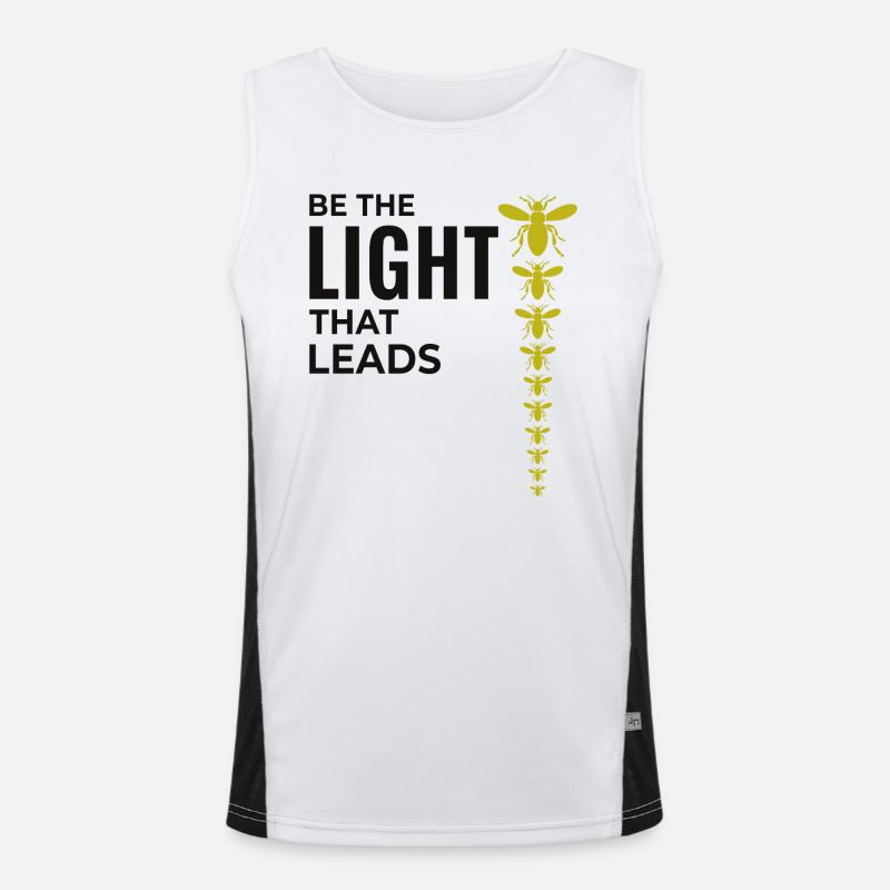 Fireflies Firefly Lightning Bug Insect Collector Men's Functional Contrast Tank Top 