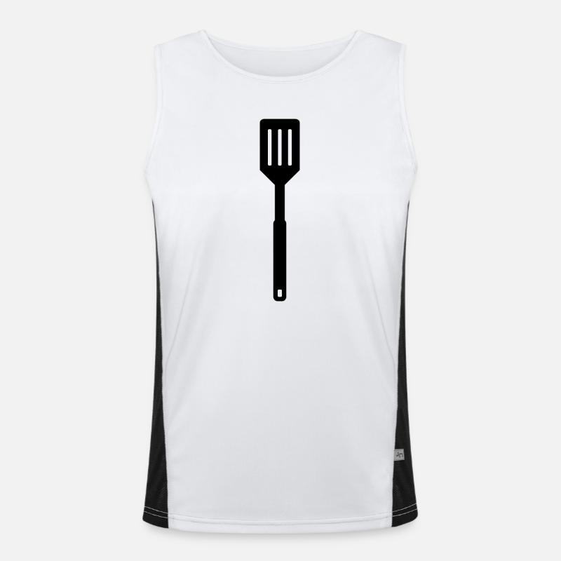 Spatule de cuisine Débardeur respirant contrasté Homme 