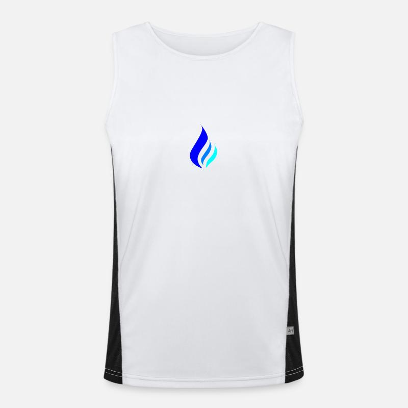 Blue Flame - Blue Flame Men's Functional Contrast Tank Top 