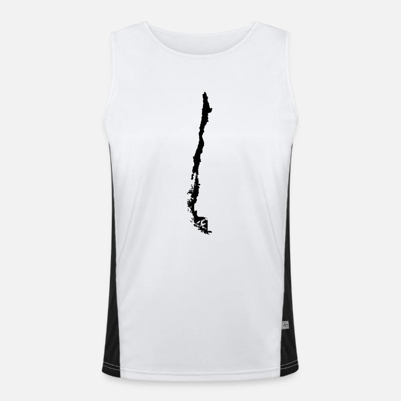 Chile Funktionelles Kontrast-Tank Top für Männer 