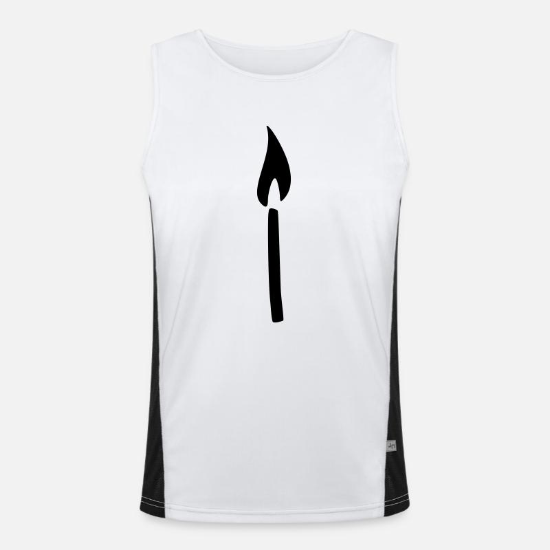 Match Candle Men's Functional Contrast Tank Top 