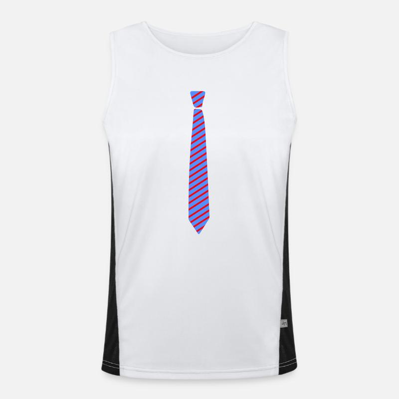 tie 2 Men's Functional Contrast Tank Top 