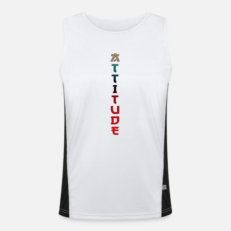 Tattoo Element Vektor Tattoo Körperkunst Haltung Funktionelles Kontrast-Tank Top für Männer 