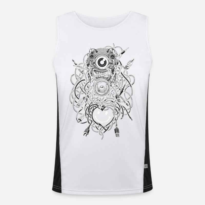 Line Cables Men's Functional Contrast Tank Top 